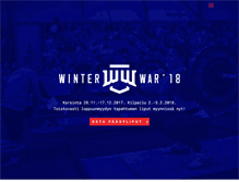 Tablet Screenshot of cfwinterwar.com